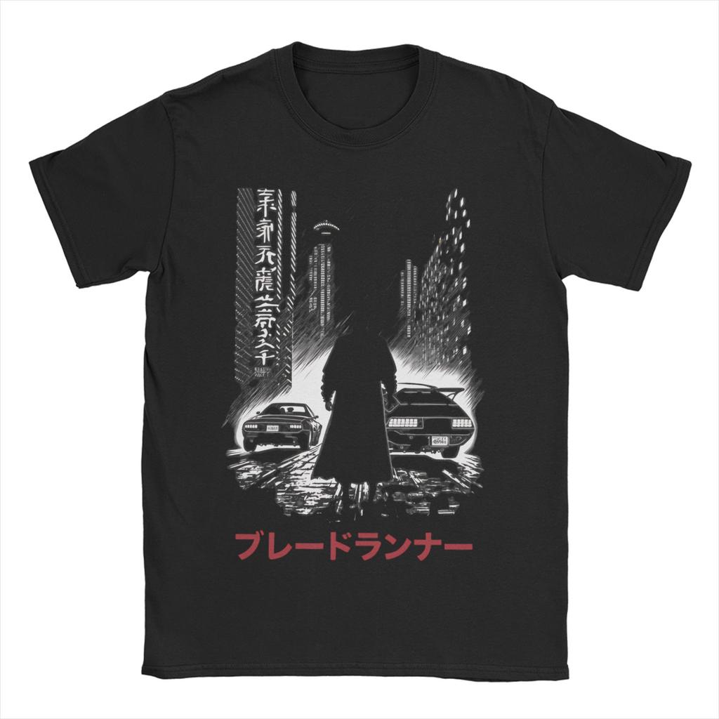 Unisex WOMEN Blade Runner Poster T Shirts Pure Cotton Clothes Leisure Short Sleeve Crew Neck Tees Summer TShirts
