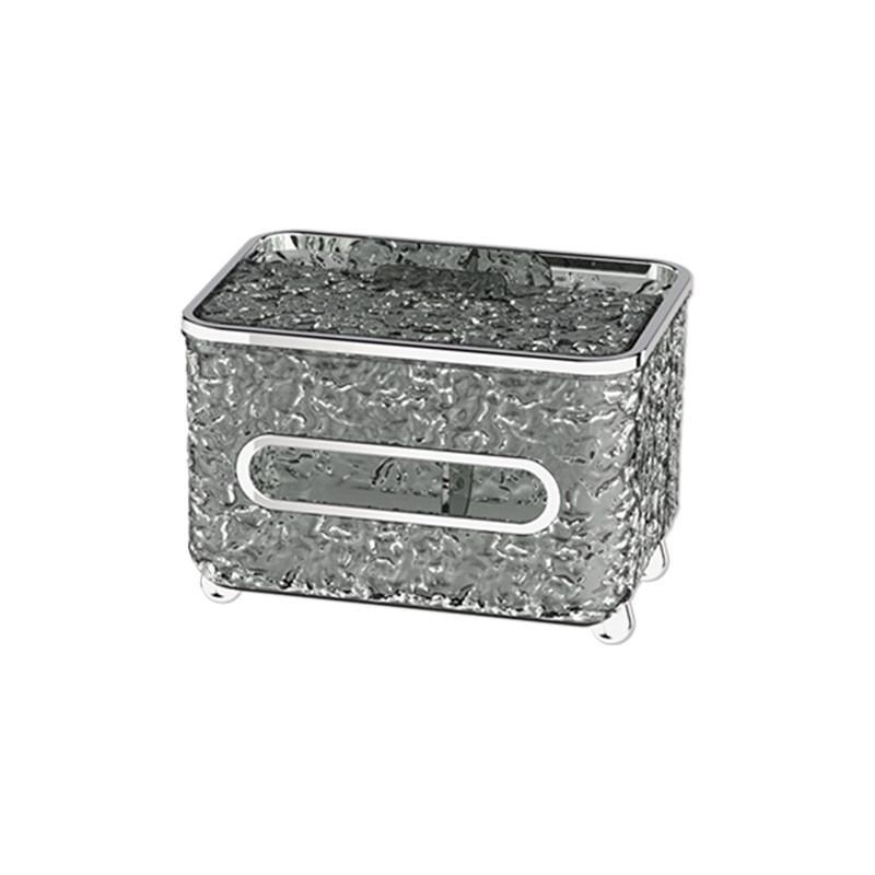 Modern Plastic Tissue Box With Waterresistant Multifunction Design For Living Room Decor