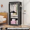 Easy-to-Assemble Bedroom Wardrobe Cabinet for Rental Room Storage
