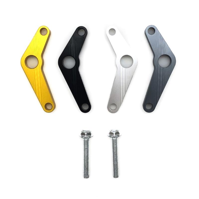 1Set Aluminium Motorcycles Shifting Gear Stabilizer Shifters Support Plate For Super Cub 110 Motorbike Accessories