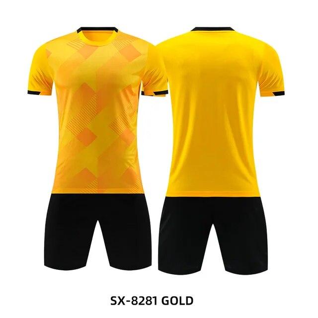 Professional Adults Kids Football Jerseys Customize Team Training Uniforms Shirts Futsal Sportswear Man Woman Sports Tracksuit