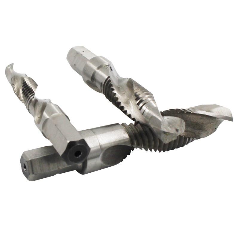 Ice Yu Hex Shank Compound Tap Drill Bit Set