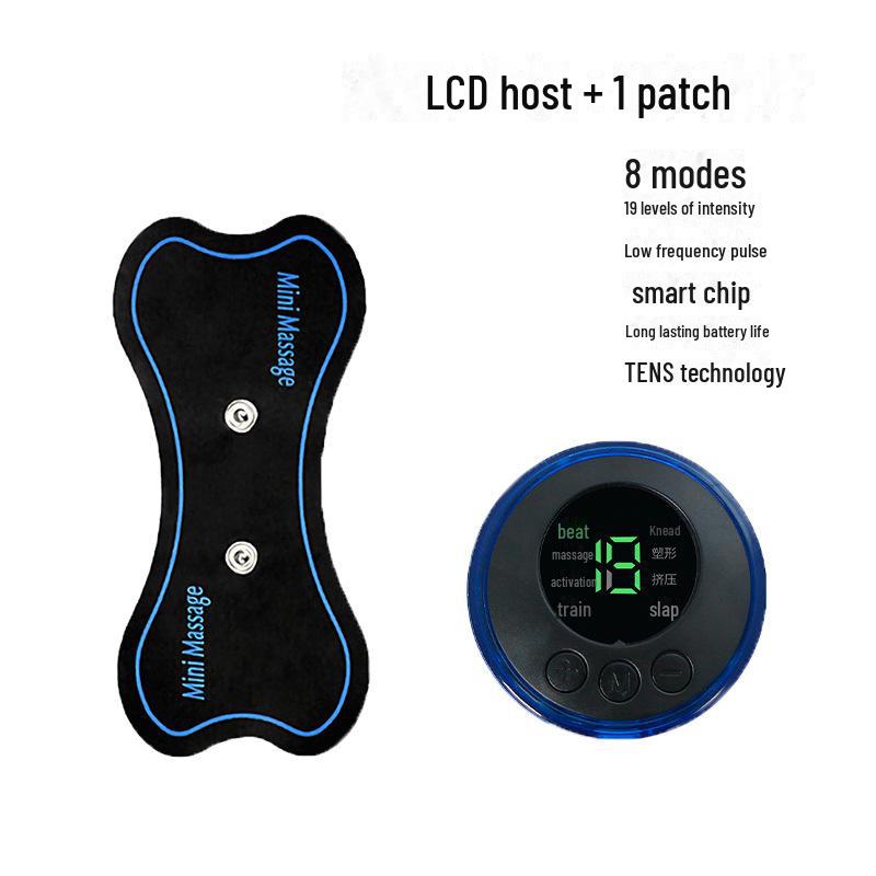 "Portable EMS Cervical and Shoulder Massager - Electric Neck Pulse Device"