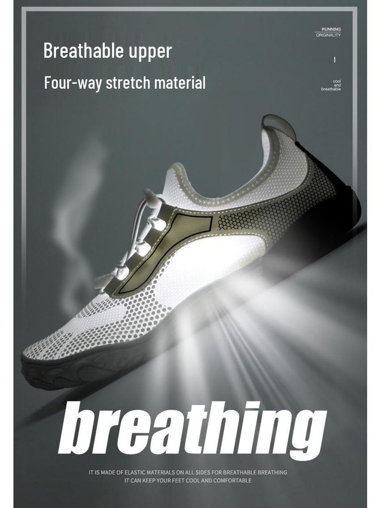 Cross-Border Quick-Dry Water Shoes: Versatile Five-Finger Design for Outdoor, Beach, Swimming, Diving, Running, and Fitness - Unisex Style