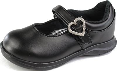 Festliche Schuhe erhältlich Mädchen Kinder CR C2093 Schwarz S 2E [Carrot] 14~21cm 0.5cm 19.5cm