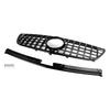 Gloss Black Front Bumper Grill Grille Fit Mercedes Vito W447 2015-19 GT Stlye