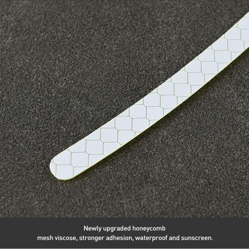 Warning Sticker Car Hub Reflective Sticker Motorcycle Wheel Sticker Tire Rim Reflective Stripes