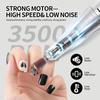 35000RPM Electric Nail Drill Professional Lathe Machine Milling Cutter Low Noise Electric Sander Gel Polishing Nail File Kit