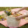 New Portable Picnic Basket for Outdoor Camping Beach Travel Tote Bag Waterproof Storage Organizer for Picnic Gear