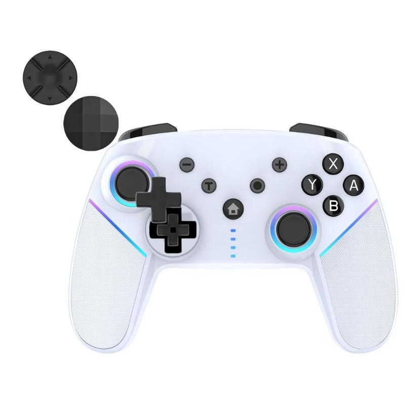 Wireless Controller Bluetooth-compatible Gamepad Joysticks for Switches /Lite/OLED Programmable Function