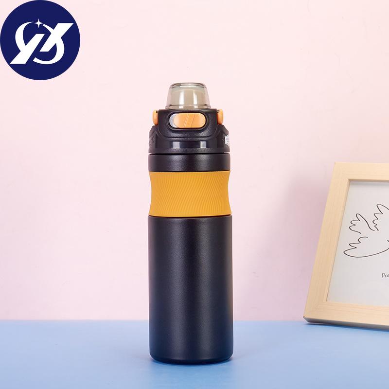 Portable 316 Stainless Steel Thermos Outdoor Portable Bouncing Direct Drinking Sports Kettle Mountaineering Travel Pot