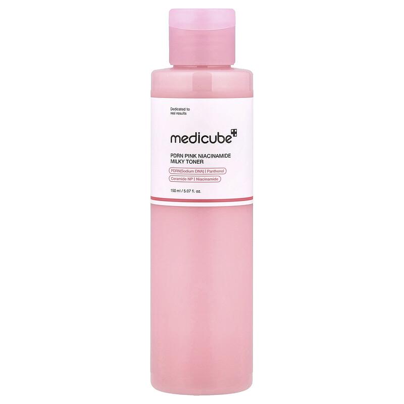 PDRN Pink Niacinamide Milky Toner, 5.07 Fl Oz (150 Ml)