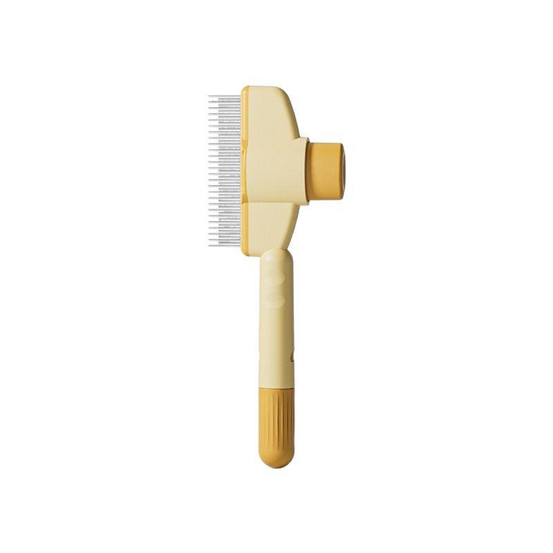 Cross-Border Self-Cleaning Pet Comb: Detangles and Removes Loose Hair for Cats and Dogs
