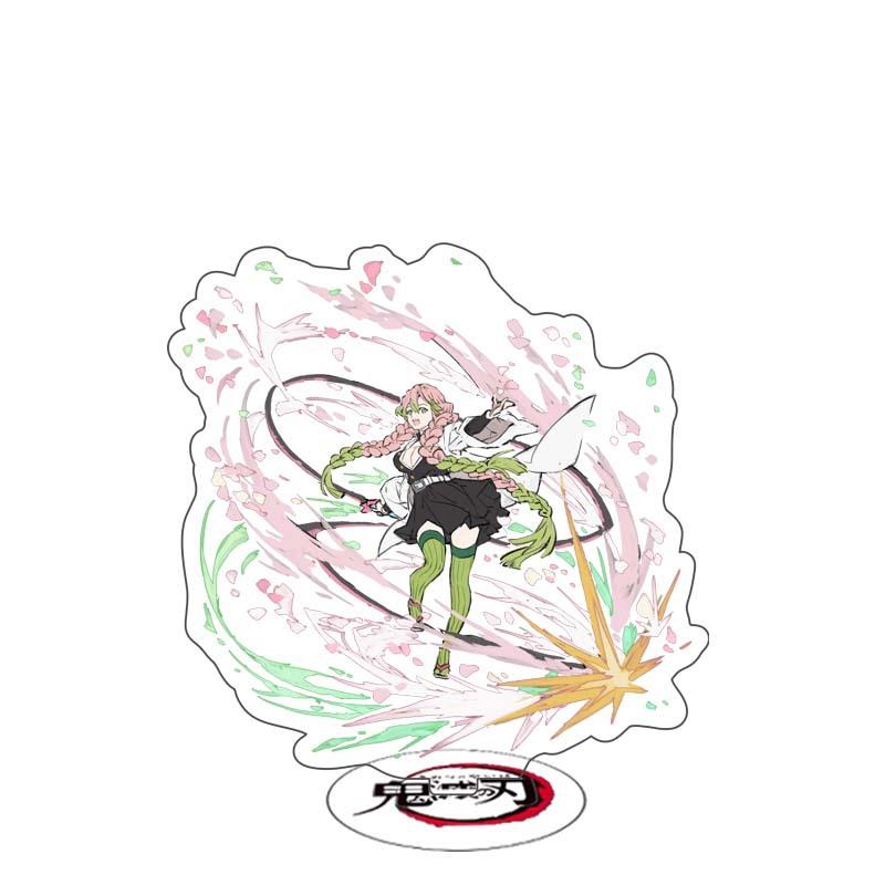 Demon Slayer Anime Acrylic Stand Kimetsu No Yaiba Kamado Tanjirou Hashira Giyuu Action Figure Desk Model Toy