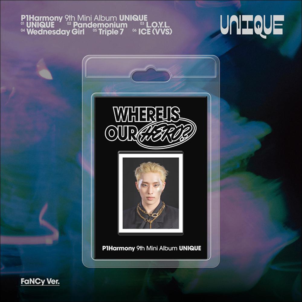 [Pre-order] P1Harmony [UNIQUE] 9th Mini Album (FaNCy Ver.) + Free Gift