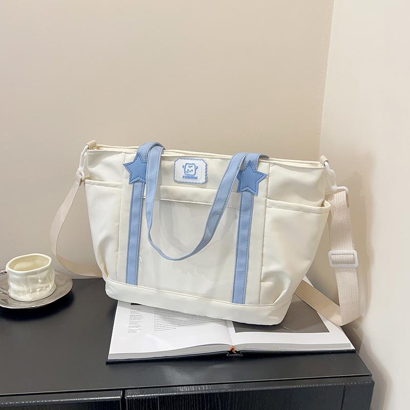 

Japanese versatile small food, pain bag, messenger bag, large-capacity portable tote bag, student daily commute shoulder bag tide