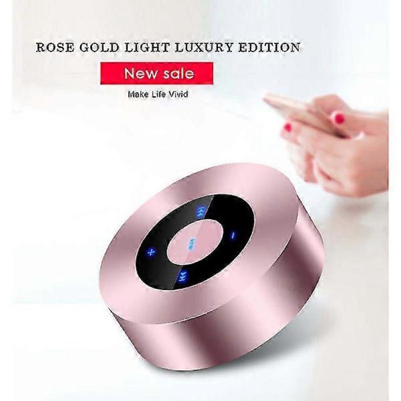 Portable Bluetooth Speaker with Mic - Handsfree Calls, TF Card Slot, HD Sound & Bass