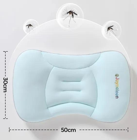 

Segmented Children s Pillow Baby Sleep Pillow 1-3-6 Years Old Cold and Warm Double sided/Partition Design/ Machine Washable T1/T2 T1 синий