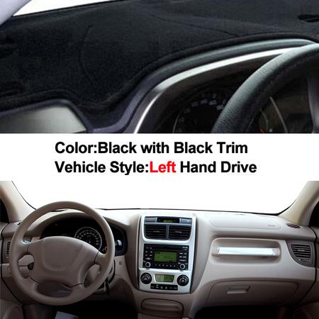 Car Dashboard Cover Dash Mat Carpet For Kia Sportage 2nd Gen JE KM 2004 – 2010 LHD RHD Auto Dashmat 2005 2006 2007 2008 2009