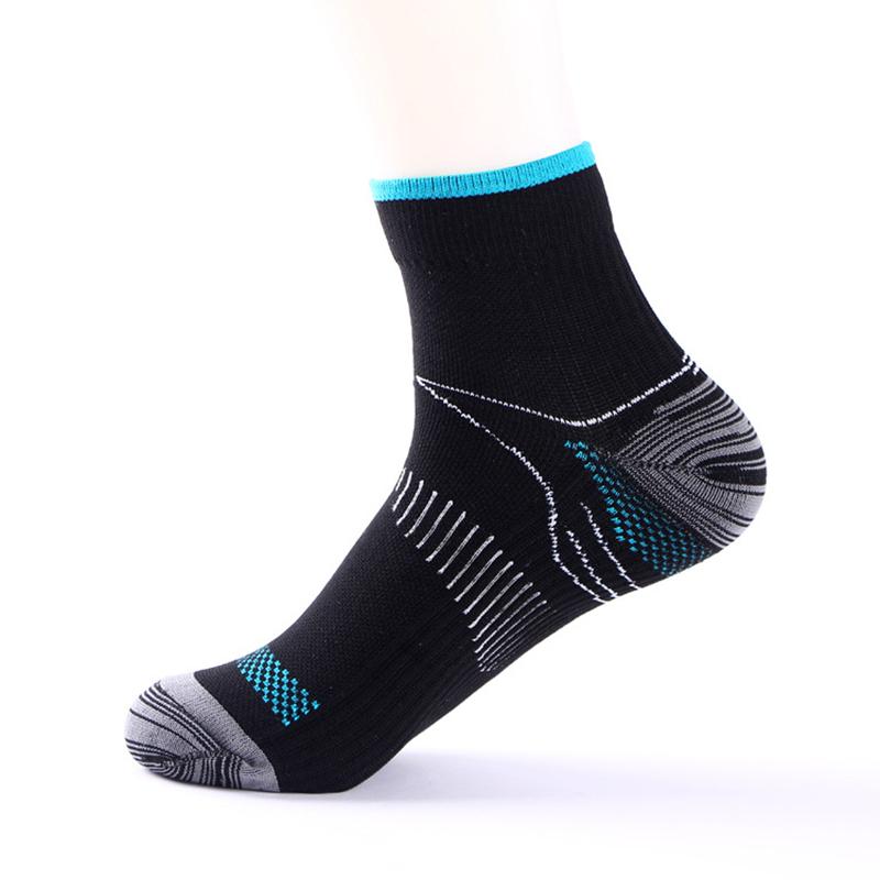 1Pairs Men Women Socks Couples Elastic Pressure Compression Socks Outdoor Sports Trail Running Cycling Ankle Socks Boat