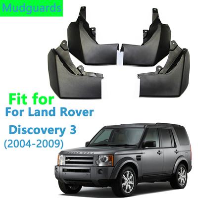 Car Mudguards FOR LAND ROVER DISCOVERY 3 2004-2009 2008 2007 2006 2005 Discovery LR3 Mudflaps Splash Guards Mud Flaps