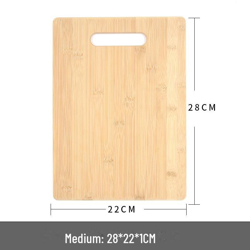 Bamboo Cutting Board: Square Kitchen Thawing Board, Travel & Camping Portable Option