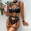 Women's Ethical Underwear Sexy Lingerie Other Thin Set Women Guangdong None Exotic Sets Latex Sexy Women Low Price Sexy Adult