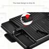Korean BBQ Grill Pan For Indoor Outdoor Cooking Non-Stick Smokeless Rectangular Barbecue Plate with Oil Hole