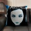 Hot Rock E-Evanescence Pillow Case Natural Linen Organic Fabric Double-Sided Printing Sofa Home Decor Gift Cushion Cover