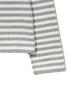 YOUHEE Stripe Off-Shoulder Long Sleeve_Melange Gray