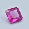 Pink Natural 10.35 Ct Square Cut Ring Size CERTIFIED Ruby Loose Gemstone