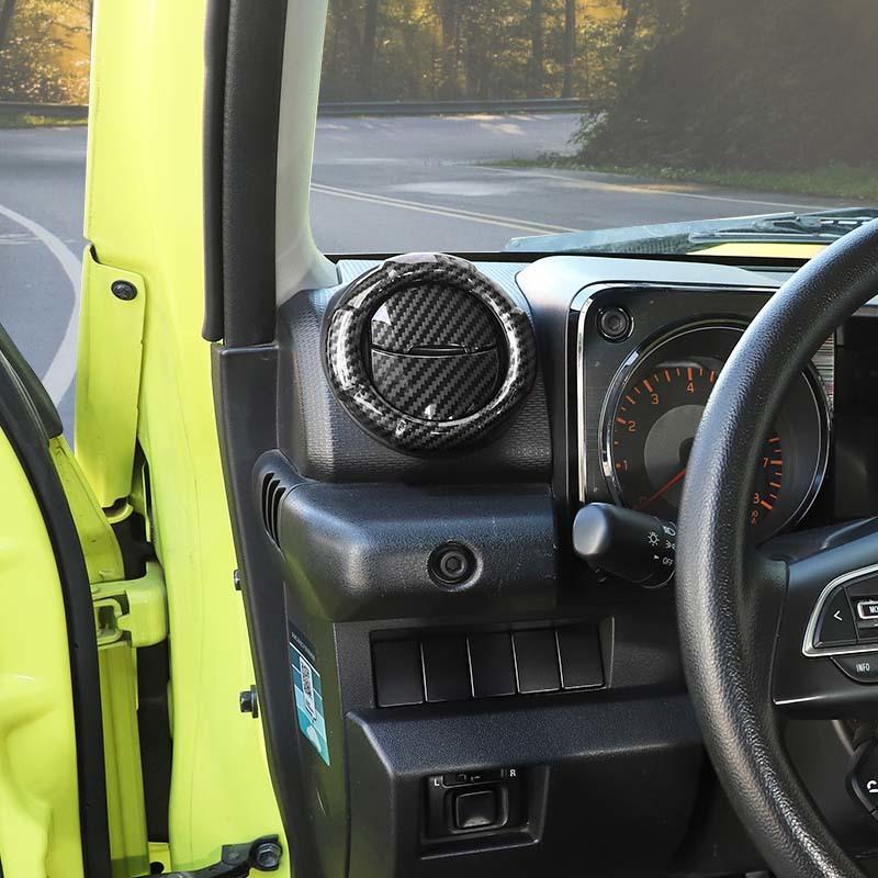  ABS Car Gear Shift Decoration Air Conditioning Control Panel Window Lifting Switch Stickers for Suzuki Jimny 2019 Up Interior Accessories