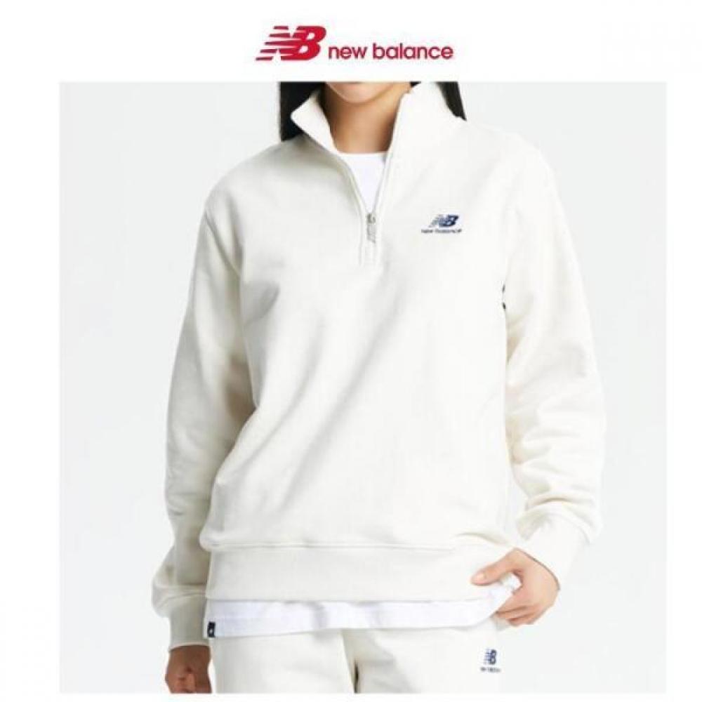 

New Balance Team Stacked Brushed Half Zip Up Nbncd42933 64 90(S)