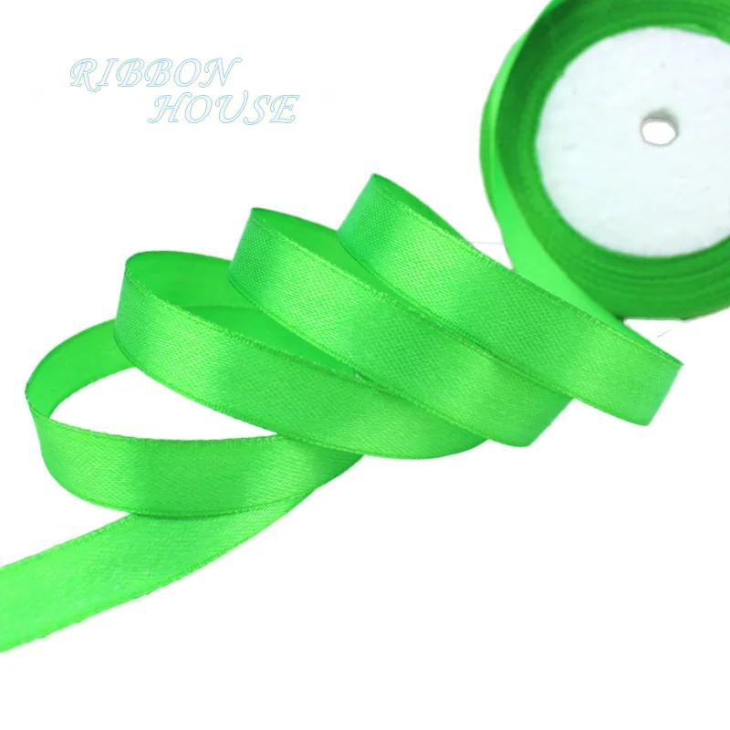 (25 yards/roll) 6mm Single-sided Satin Ribbon Woven Ribbon Gift Packaging Christmas Decoration Handmade Ribbon DIY Wholesale