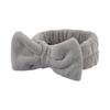 Plush Wrist Strap Face Wash Spa Bracelet Spa Bracer Absorbs Sweat Coral Fleece Waterproof Headband