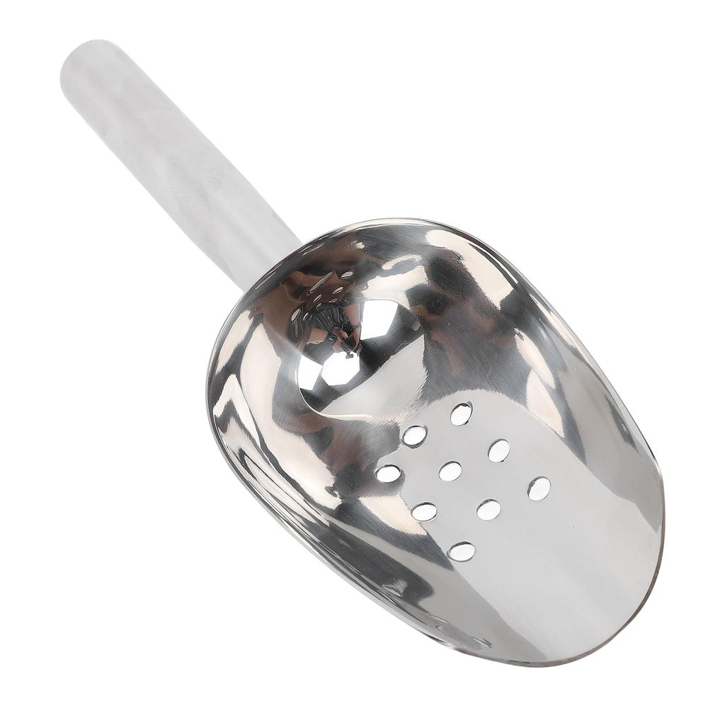 Ice Scoop Stainless Steel Thickened Multifunctional Food Scoop for Flour Grain Teas Kitchen Tool