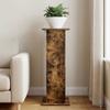 Plant Stand Smoked Oak 30.5 x 30 x 80.5 cm