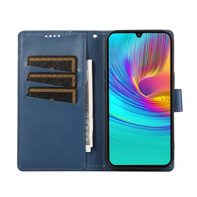 DF-06 Pre puzdro na telefón Samsung Galaxy A16 5G/A16 4G Kožené peňaženkové puzdro s potlačou línií