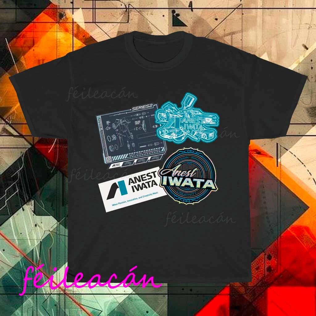 

Brand New ANES IWATA Logo American T-Shirt Funny Size S to 5XL S