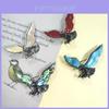 Vintage Shell Animal Brooch With Inlay Craft For Couples Gift Accessory