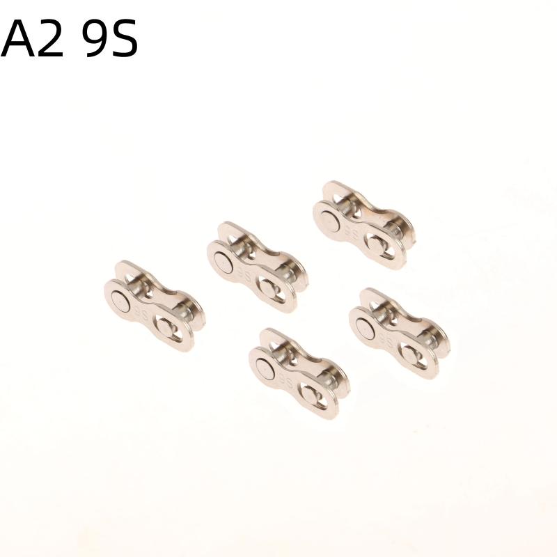 5 Paar 6-8/9/10/11/12-fach Fahrradkettenverbinder Schloss Kettenglied Schnellverschluss Rennrad Schnalle Gelenkschnalle Master Radsportteile