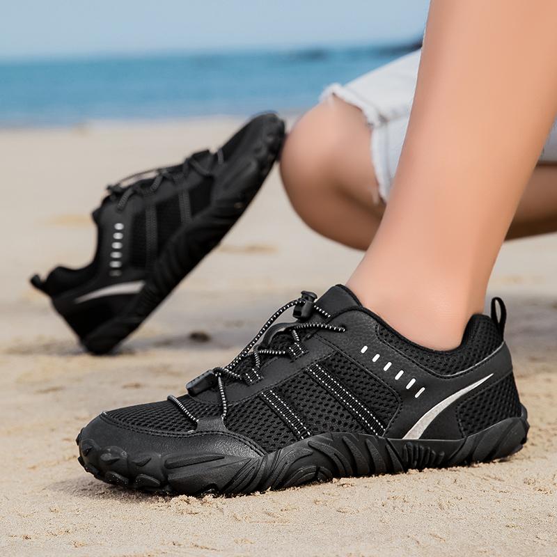 2025 Men Casual Sports Shoes Women's Size 38 48 Anti Slip Hiking Shoes Wide Mesh Breathable Hiking Water Shoes Mens Tennis Free