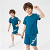 1 to 12 Years Boys Sport Suit Black Red Blue Child Boy Sportswear Football Basketball Clothes Sets T Shirt and Shorts Tracksuit