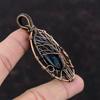 Tree Of Life Multi Fire Labradorite Pendant Copper Wire Wrapped Gemstone Pendant Handmade Pendant Amazing Copper Jewelry Gift For Engagement