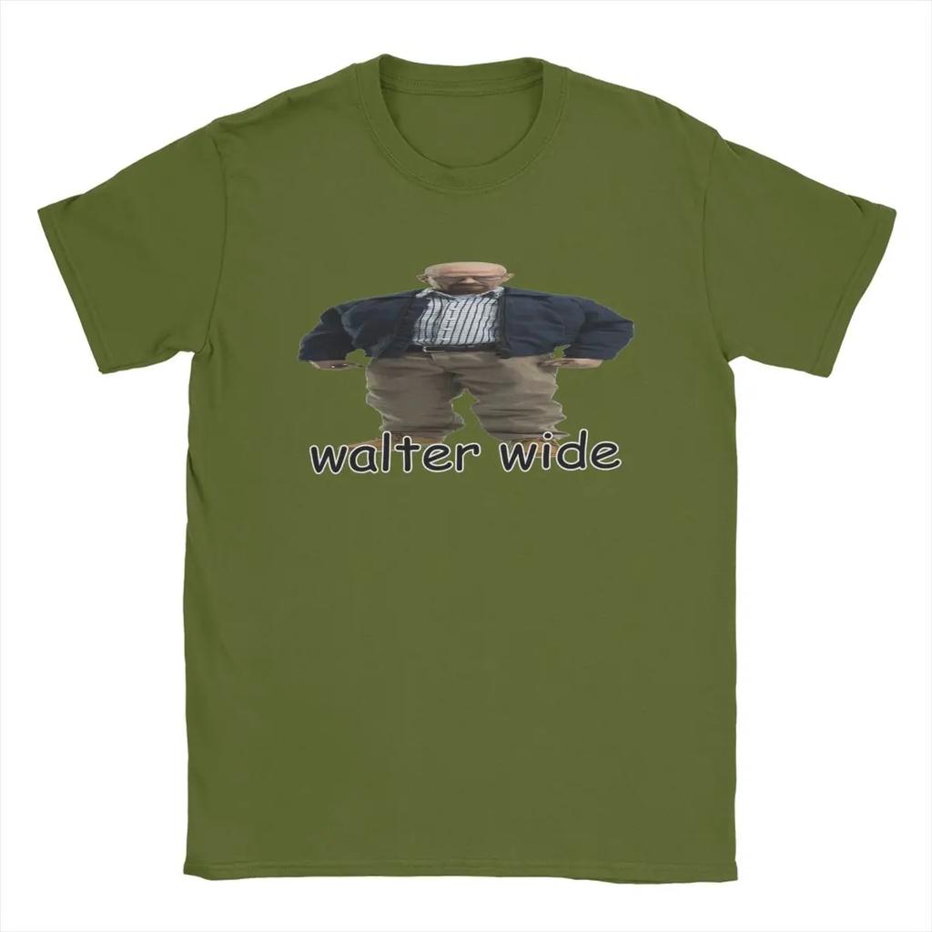 T-Shirts Walter Wide Breaking Bad Awesome Cotton Tee Shirt Short Sleeve T Shirts O Neck Clothing Gift Idea