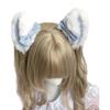 Realistic Cats Ear Hair Clip Furry Ear Barrette for Cosplay and Holiday Celebrations for Music Festivals Photo Props