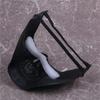 Totenkopfmaske Horror Halbgesichts-Skelettmaske für Halloween Karnevalsparty Jagdspiel CS Cosplay Requisiten Totenkopf-förmiger Gesichtsschutz
