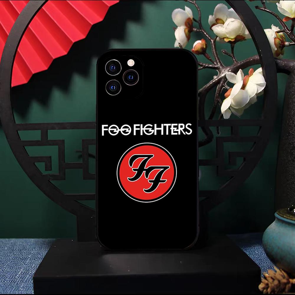 F-Foo F-Fighters Band Phone Case For IPhone 17 Pro Max 16 15 14 Pro Max 13 11 X Xs Xr 8 7Plus Silicone Cover