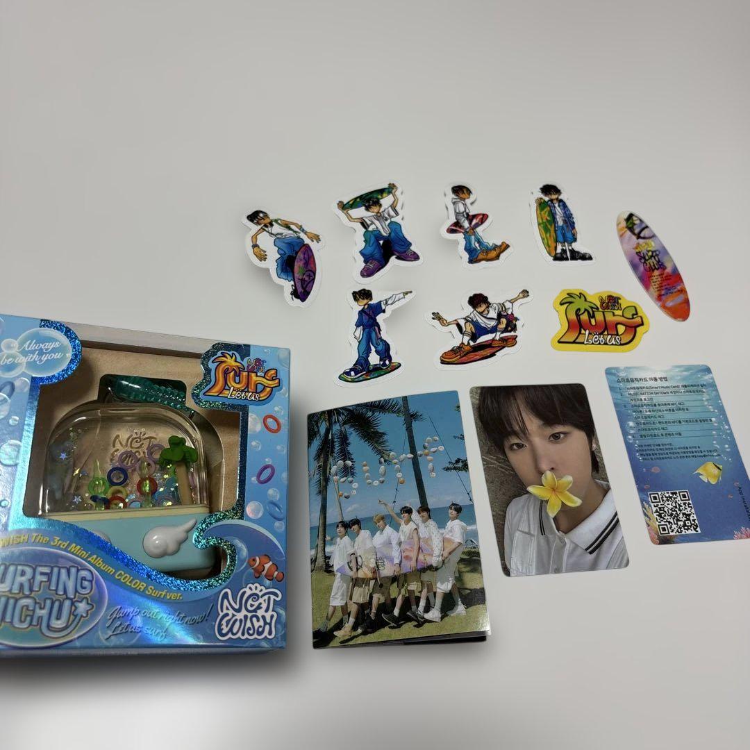 

[USED] NCT WISH Surfing WICHU Surf Korean version no missing