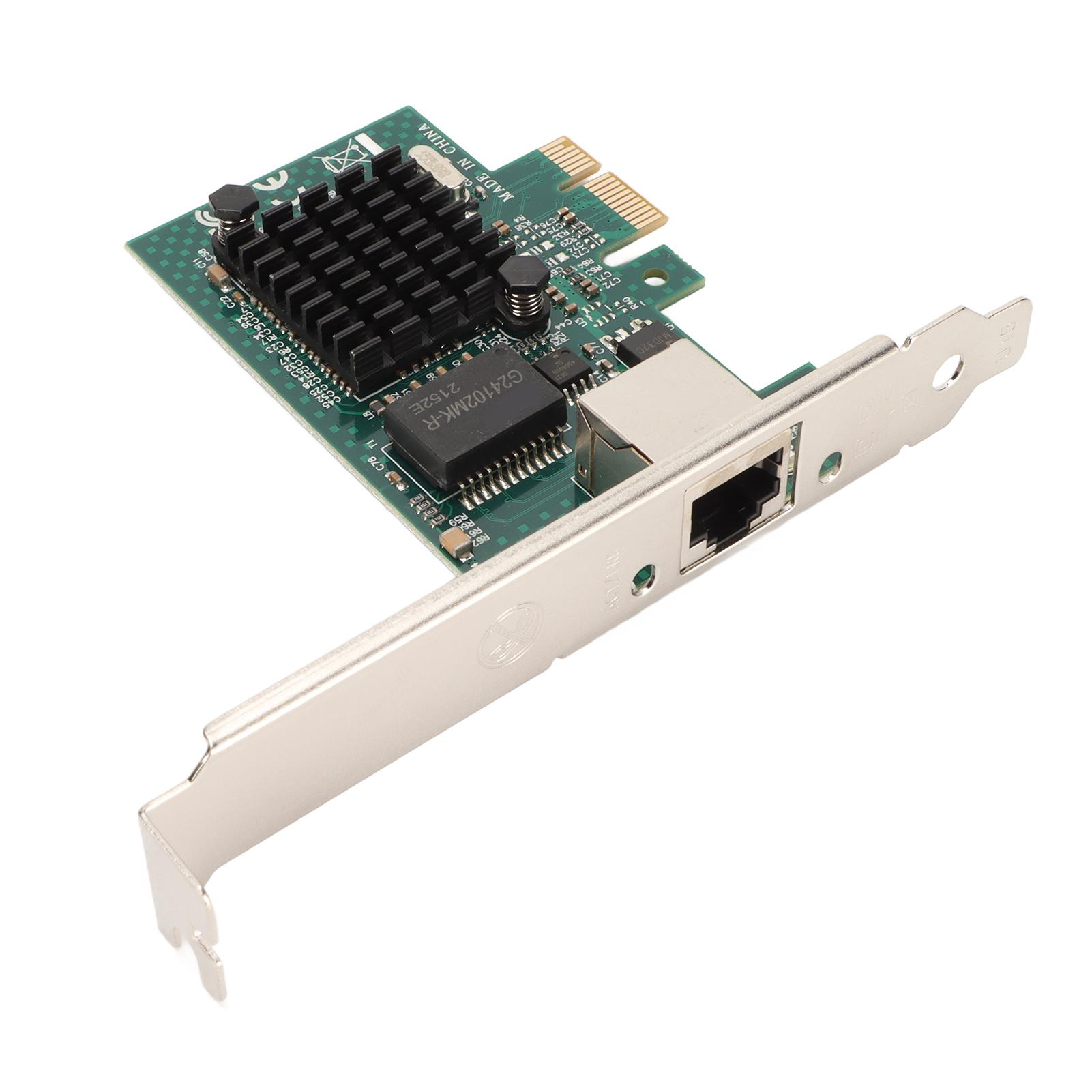 

PCI Express X1 Network Card Single Port Plug and Play PCB 1G Ethernet LAN Card Server Network Card